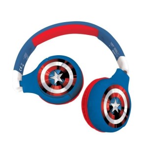 Casque Bluetooth 2 en 1 AVENGERS pour enfants - LEXIBOOK