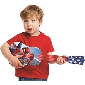 Lexibook - Ma Premiere Guitare Spider-Man - 53cm - Guide d'apprentissage inclus