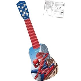 Lexibook - Ma Premiere Guitare Spider-Man - 53cm - Guide d'apprentissage inclus