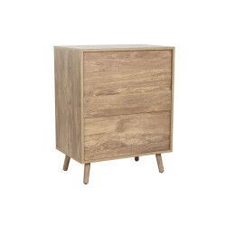 Caisson à Tiroirs Home ESPRIT Marron Doré 60 x 39 x 77 cm