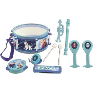 LA REINE DES NEIGES Set musical de 7 instruments de musique enfant