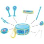 Lexibook - Set Musical Peppa Pig - 7 instruments - Rangement dans le tambour