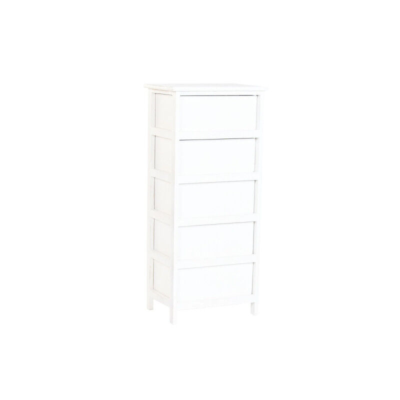 Caisson à Tiroirs Home ESPRIT Blanc Cottage Décapé 40 x 29 x 90 cm