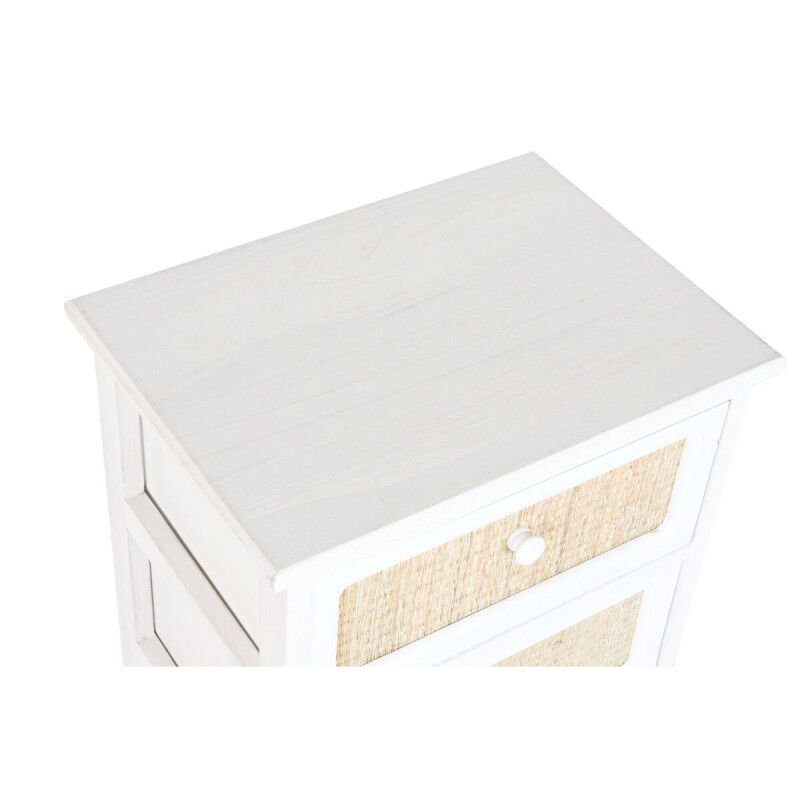 Caisson à Tiroirs Home ESPRIT Blanc Cottage Décapé 40 x 29 x 90 cm