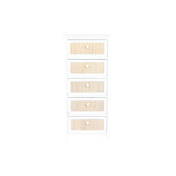 Caisson à Tiroirs Home ESPRIT Blanc Cottage Décapé 40 x 29 x 90 cm