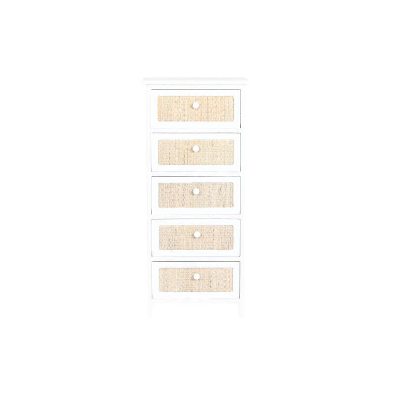 Caisson à Tiroirs Home ESPRIT Blanc Cottage Décapé 40 x 29 x 90 cm