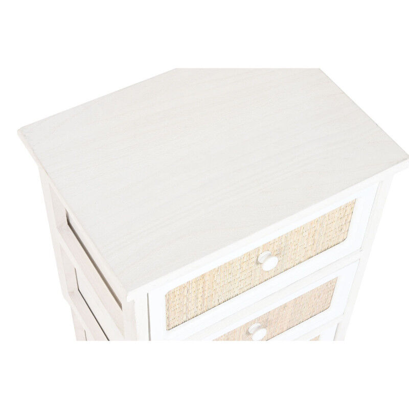 Caisson à Tiroirs Home ESPRIT Blanc Cottage Décapé 40 x 29 x 58 cm