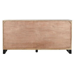 Caisson à Tiroirs Home ESPRIT Marron Noir Alpino 180 x 45 x 91 cm