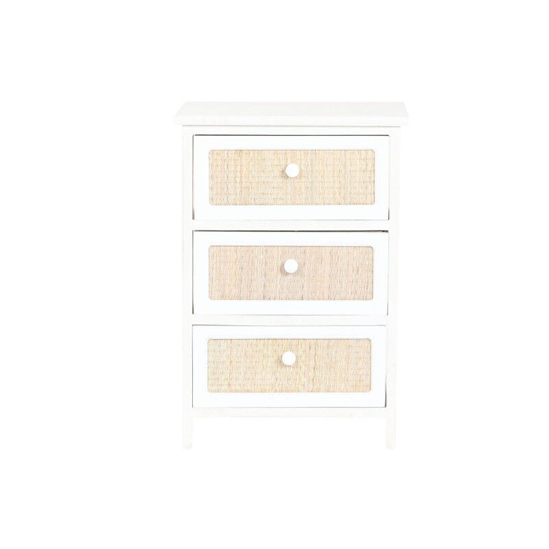 Caisson à Tiroirs Home ESPRIT Blanc Cottage Décapé 40 x 29 x 58 cm