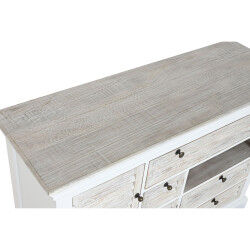 Caisson à Tiroirs Home ESPRIT Blanc Usé 115 x 40 x 80 cm