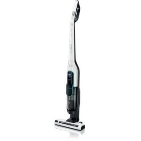 BOSCH BCH86HYG2 - Athlet - aspirateur balai rechargeable-  Série 6 blanc - 60 mn d'autonomie - bac 900 ml - 2 vitesses et turbo