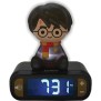 Réveil digital Harry Potter en 3D avec effets sonores et veilleuse lumineuse - LEXIBOOK