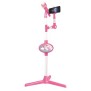 Microphone Licorne avec pied lumineux et haut-parleur - LEXIBOOK - Enfant - Pile - Rose