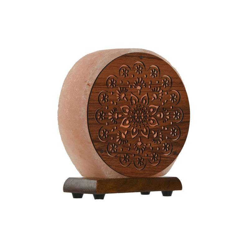 Lampe de bureau Home ESPRIT Marron Rose 15 W 220 V