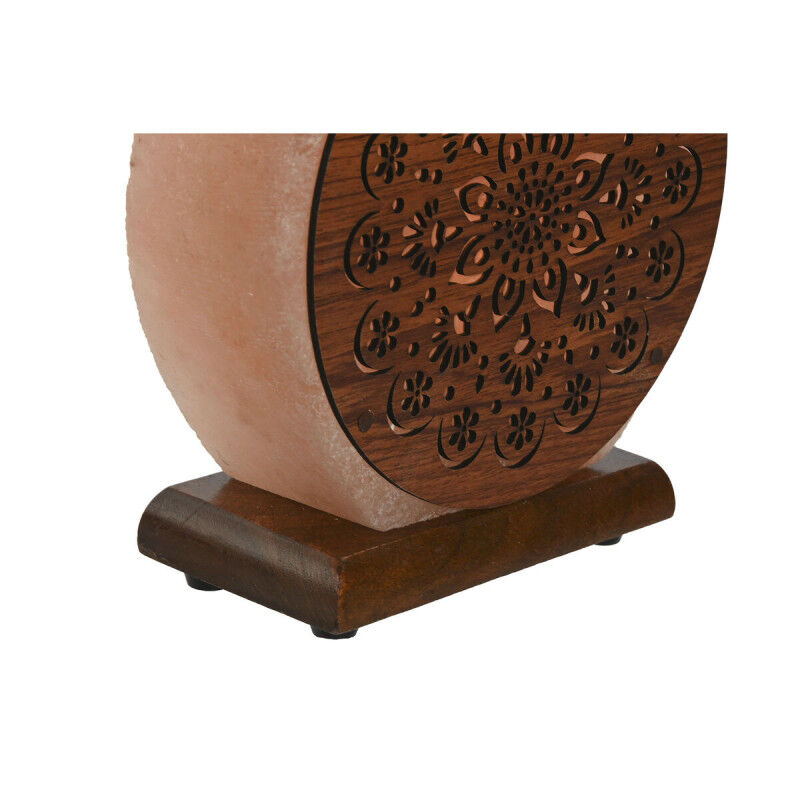 Lampe de bureau Home ESPRIT Marron Rose 15 W 220 V