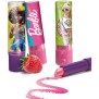 Rouge a levres a personnaliser - Barbie - LISCIANI GIOCHI - Enfant - Blanc - Arômes naturels