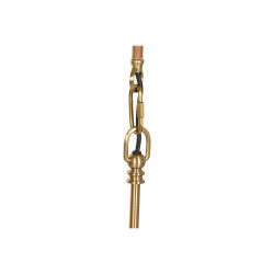 Suspension Home ESPRIT Beige Doré Laiton 25 W 113 x 113 x 132 cm