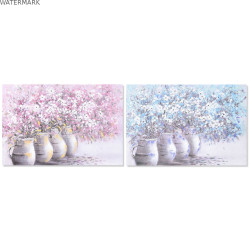 Cadre DKD Home Decor 120 x 3 x 80 cm Cottage (2 Unités)