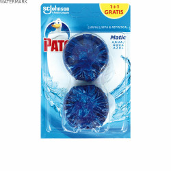 Désodorisant pour toilettes Pato 2 x 50 g Agua Azul Désodorisant