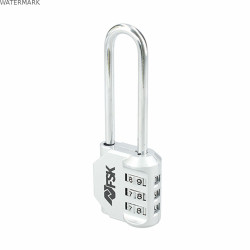 Serrure à combinaison Ferrestock Argenté (53 mm)