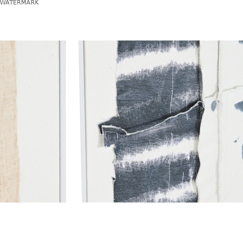Cadre DKD Home Decor 60 x 3,2 x 90 cm Abstrait Urbaine (2 Unités)