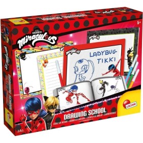 Ecole de dessin - Miraculous drawing school - Kit complet pour apprendre a dessiner - LISCIANI