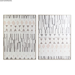 Cadre DKD Home Decor 100 x 4 x 140 cm Boho (2 Unités)