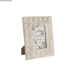 Cadre photo DKD Home Decor Marron Bois de manguier 20 x 2 x 25 cm Urbaine