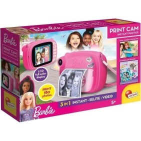 Appareil photo Barbie a impression immédiate - Barbie print cam - LISCIANI