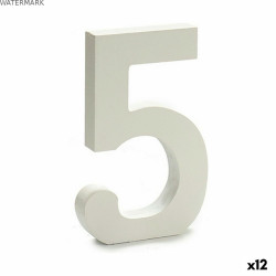 Numéro Pincello 5 Blanc 1,8 x 21 x 17 cm (12 Unités)