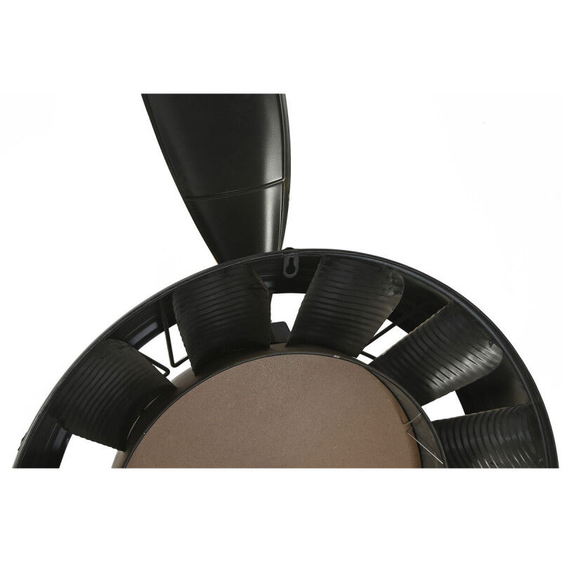 Horloge Murale Home ESPRIT Marron Noir Métal Hélices Vintage 118 x 24 x 134 cm