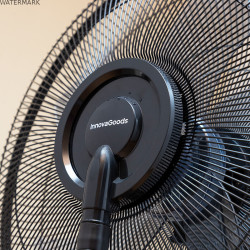 Ventilateur Brumisateur sur Pied avec Commande à Distance InnovaGoods Mistinn Noir 90 W 2,8 L