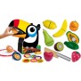 Toucan breakfast - jeu d'apprentissage en bois - basé sur la méthode Montessori - LISCIANI