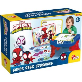 Bureau d'activités pour enfants - Spidey Super desk - Edu games - LISCIANI