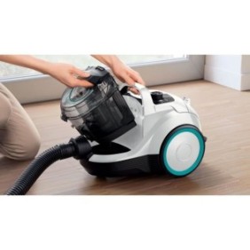 BOSCH GX21 - Aspirateur traоneau sans sac - ProHygiene - 550W - 78 dB - Filtre UltraAllergie - 10m - 2L - Blanc