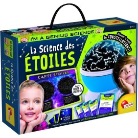 Kit Scientifique et Educatif - Lisciani - I'm a Genius Science - La Science des Etoiles - Planétarium Electronique - Observation