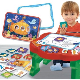 Table éducative pour tout-petits - LISCIANI - avec jeux variés et activités pédagogiques