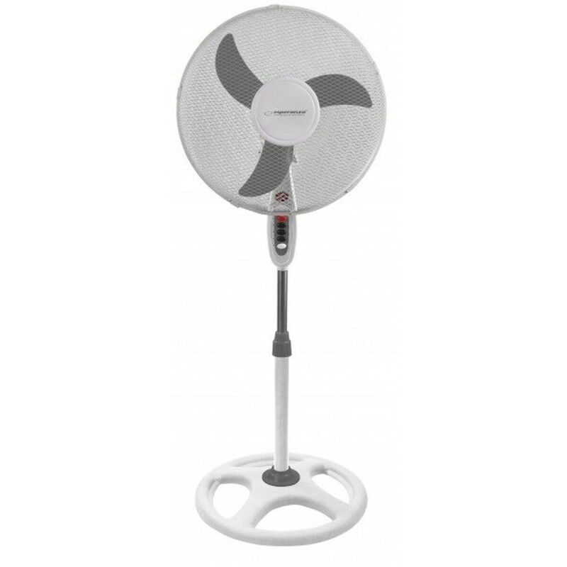 Ventilateur sur Pied Esperanza EHF002WE Blanc Gris 50 W