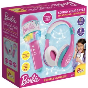 Combo Casque et Microphone - LISCIANI - Bluetooth avec haut-parleur Barbie