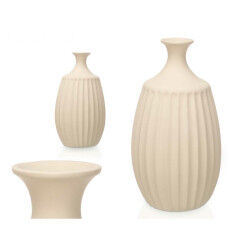 Vase Beige Céramique 27 x 48 x 27 cm