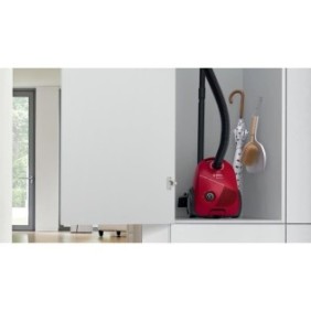 BOSCH GL20S - Aspirateur traоneau avec sac 3,5L - 600 W - 80 dB - 8m - Variateur de puissance - Rouge