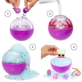 Poupée L.O.L. Surprise Bubble Surprise avec accessoires - Aléatoire - Blanc - Mixte - 4 ans et plus