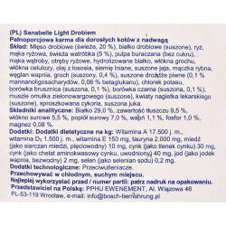 Nourriture BOSCH Sanabelle Light Poultry Oiseaux 10 kg