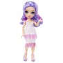 Rainbow High Tentpole PR Theme Doll - PURPLE - 1 robe de Gala et 1 tenue decontractée + accessoires et carnet de croquis