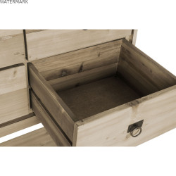 Meuble d'Entrée DKD Home Decor Marron 140 x 40 x 110 cm