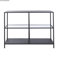 Meuble d'Entrée DKD Home Decor Noir 100 x 35 x 80 cm