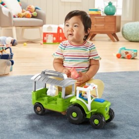 LE TRACTEUR LITTLE PEOPLE - FISHER-PRICE - HJN44 - JOUET FISHER PRICE LITTLE PEOPLE