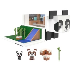 LA MAISON DU PANDA - MATTEL - HLL25 - MINI FIGURINE MINECRAFT