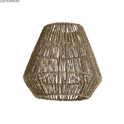 Écran de lampe DKD Home Decor 30 x 30 x 28 cm Naturel Herbier marin