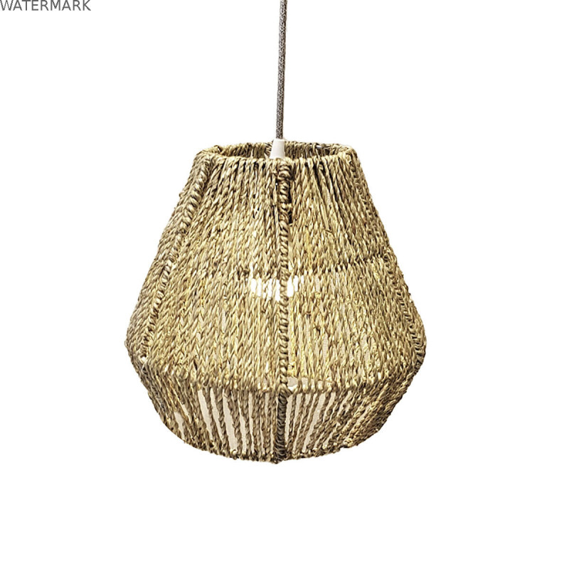 Écran de lampe DKD Home Decor 30 x 30 x 28 cm Naturel Herbier marin